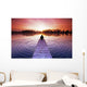 Waiting for the sunrise Wall Mural