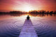 Waiting for the sunrise Wall Mural