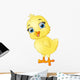 Happy chicks cartoon Wall Decal