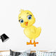 Happy chicks cartoon Wall Decal