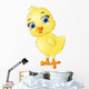 Happy chicks cartoon Wall Decal