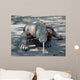 Komodo dragon on the march Wall Mural