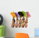 Carnival Dancers Wall Decal