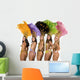 Carnival Dancers Wall Decal