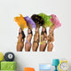 Carnival Dancers Wall Decal
