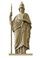Classical Greek Goddess Athena Wall Decal