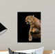 animal portrait leopard Wall Mural