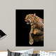 animal portrait leopard Wall Mural