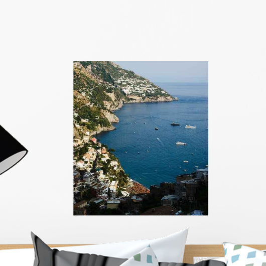 Coast between Positano and Wall Decal