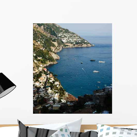 Coast between Positano and Wall Decal