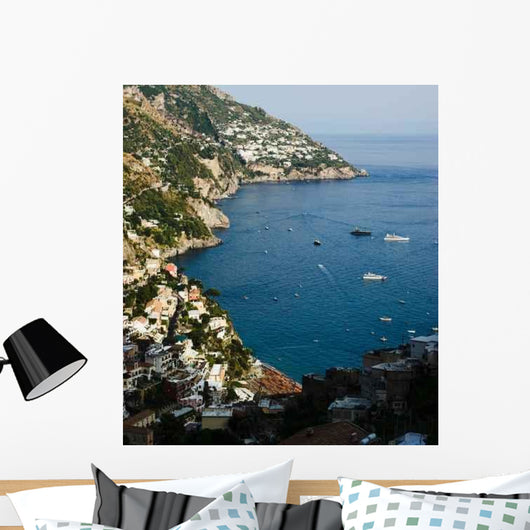 Coast between Positano and Wall Decal