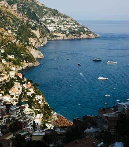 Coast between Positano and Wall Decal