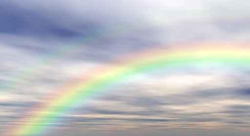 Rainbow Wall Decal Design 1