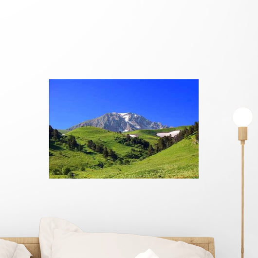 Oshten Mountain Wall Decal