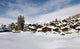 Village under Snow Wall Decal