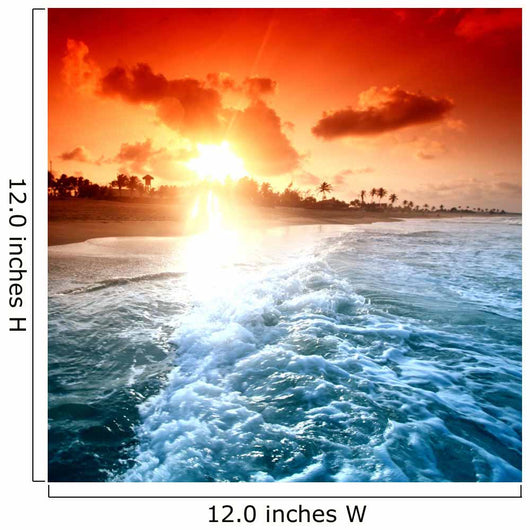 Ocean Sunrice Wall Mural