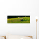 Farm Field and Fence Wall Decal