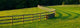 Farm Field and Fence Wall Decal