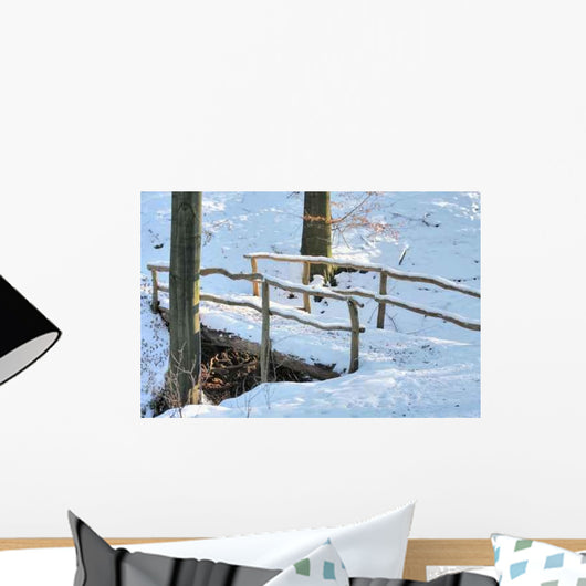 Winter Landscape Wall Decal Design 2