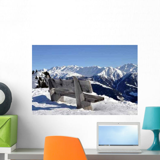 Mountain Panorama Wall Decal Design 2