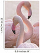 Flamingos Wall Mural