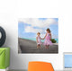 Two Girls Wall Decal