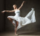 Beautifully Flowing Ballet Dancer Wall Decal