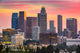 Los Angeles California Skyline Wall Decal