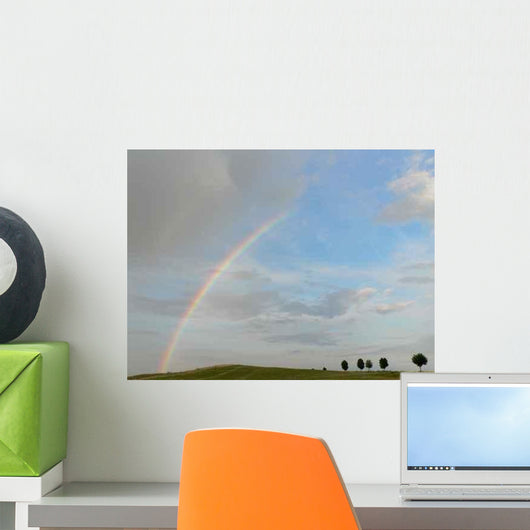 Rainbow Hills Wall Decal