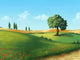 Serene Landscape Wall Decal