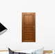Faux Wooden Door Wall Decal