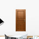 Faux Wooden Door Wall Decal