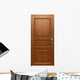 Faux Wooden Door Wall Decal