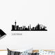 Las Vegas City Skyline Wall Decal