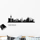 Las Vegas City Skyline Wall Decal