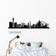 Las Vegas City Skyline Wall Decal