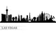 Las Vegas City Skyline Wall Decal