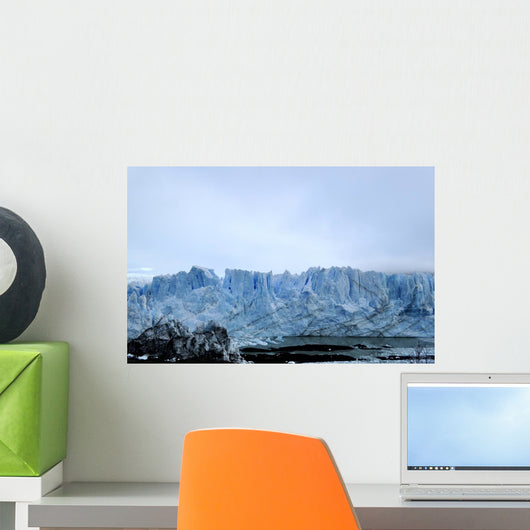 Glaciar e nuvem Wall Mural