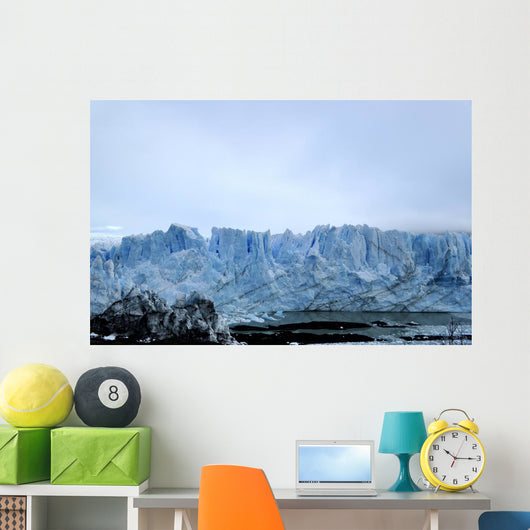 Glaciar e nuvem Wall Mural