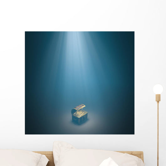 Underwater treasure Wall Mural