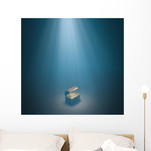 Underwater treasure Wall Mural
