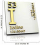 Iodine Form Periodic Table Wall Decal