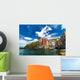 Beautiful view of Riomaggiore, Cinque Terre national park, Liguria, Italy Wall Mural