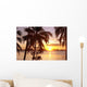 Sunset Coconuts Wall Decal