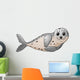 Cute seal cartoon Wall Decal