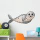 Cute seal cartoon Wall Decal