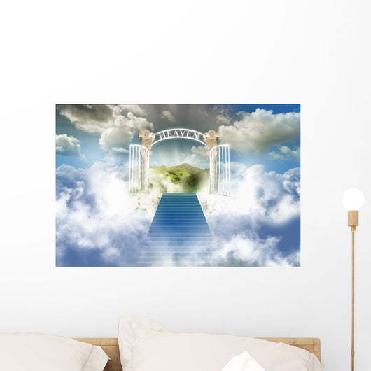 paradise in sky Wall Mural