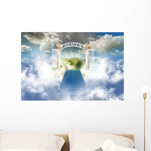 paradise in sky Wall Mural