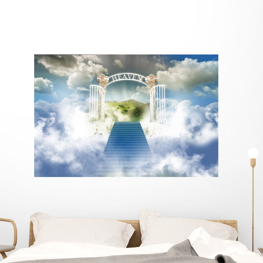 paradise in sky Wall Mural