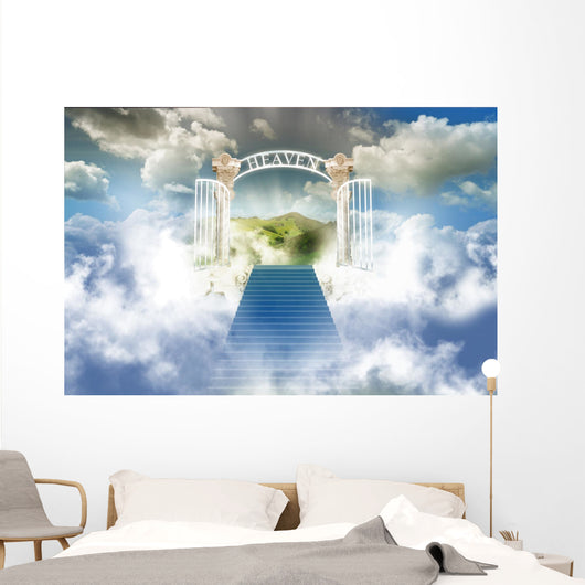 paradise in sky Wall Mural